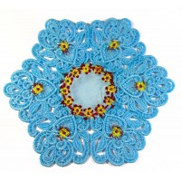 Doily Mimi Blue Doily Mimi Blue