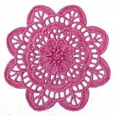 Teratai Doilies solid - 4 pcs set