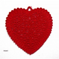 Heart Lace Solid Color
