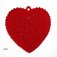 Heart Lace Solid Color